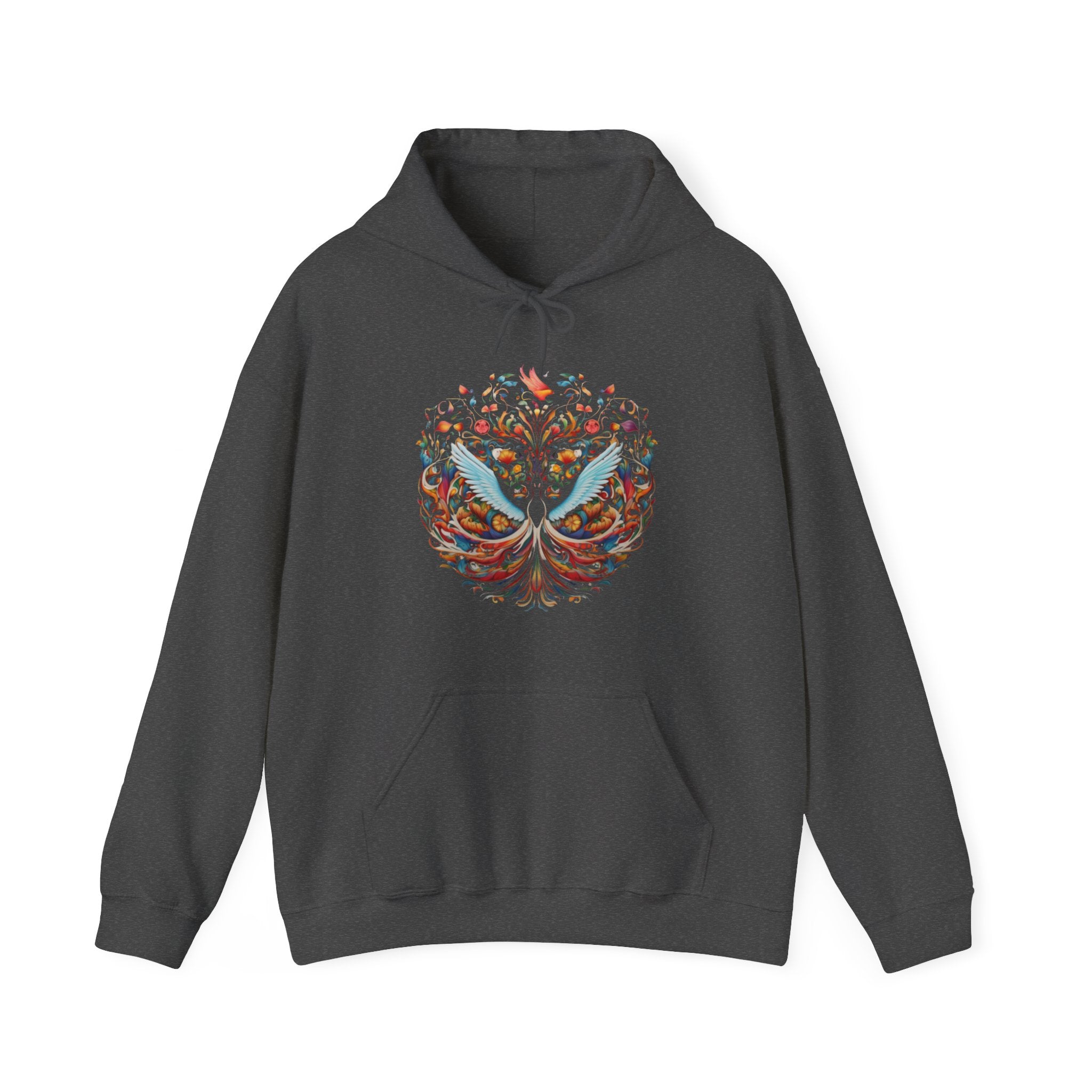 Black ‘Peace on Earth’ Angel Pullover high quality Hoodie